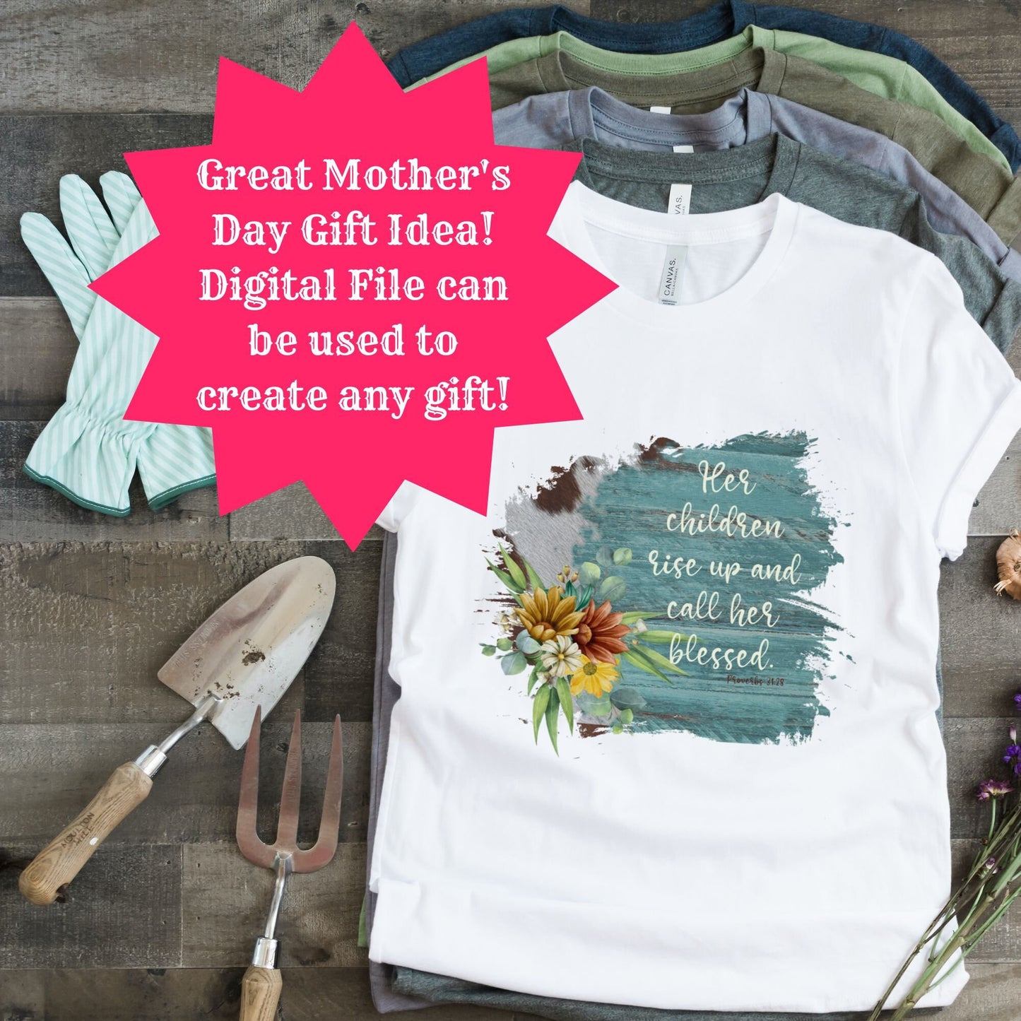 Mothers Day Bundle, Mother Scripture, Mother's Day Bundle, Western Mothers Day