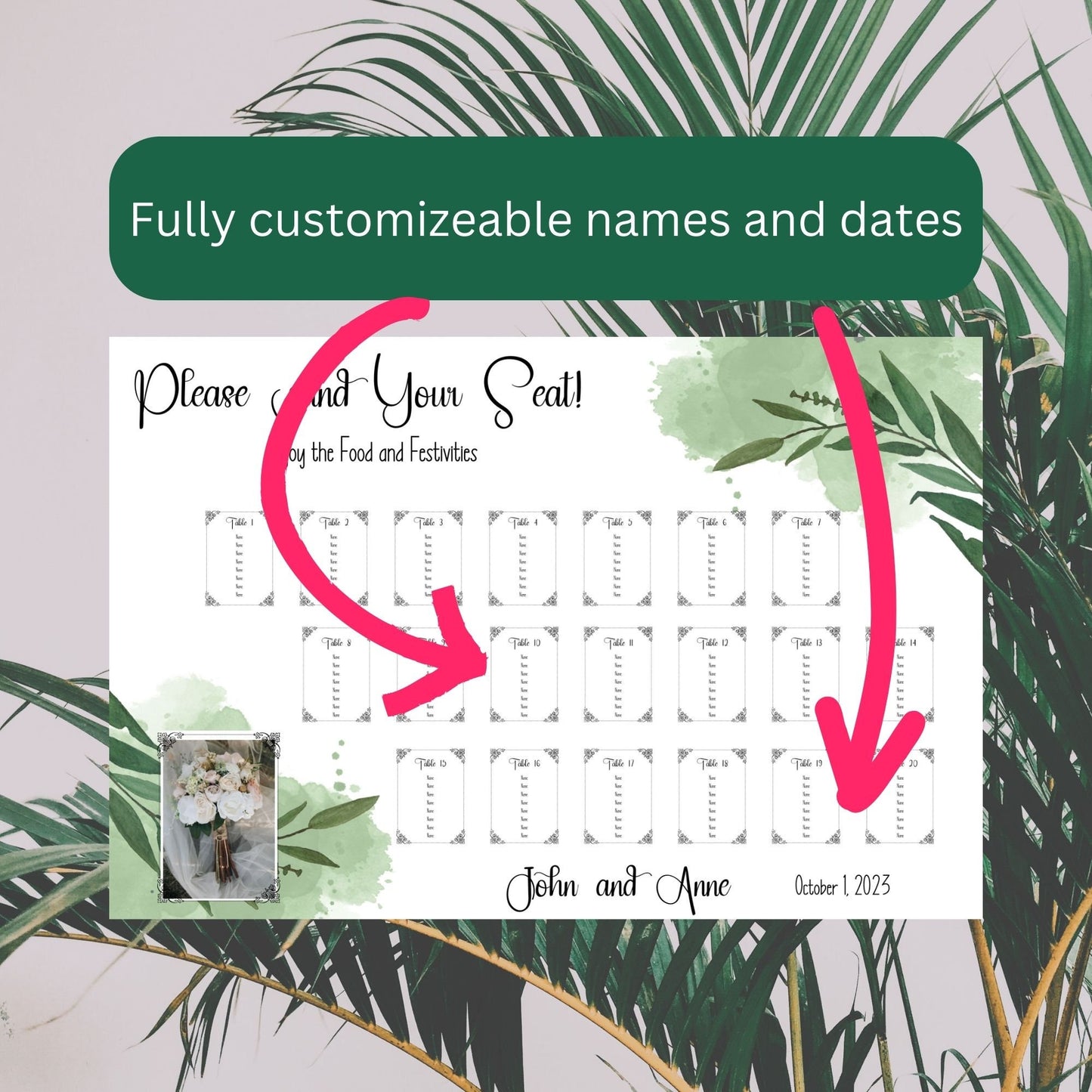 Personalized Minimalist Wedding Seating Chart, Wedding Reception Seating Chart, Seating Chart Sign, Table Seating Chart, Find Your Seat Sign