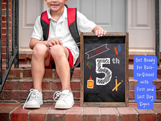 Back to School Sign Download, First Day of School Sign, Last Day of School Sign